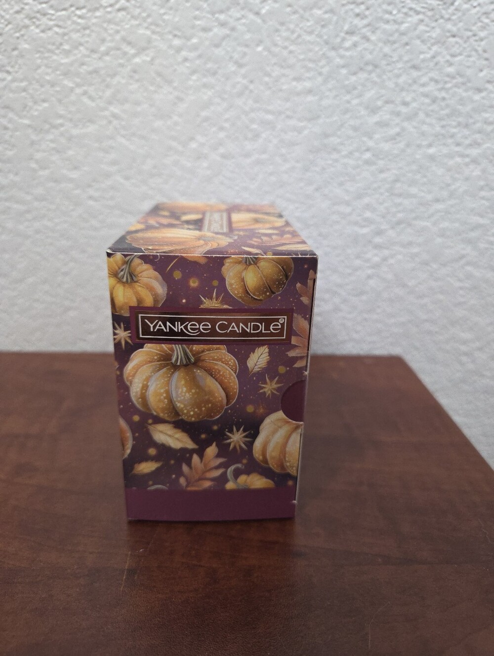Yankee Candle Fall Mini Candle Gift Set - Purple, Gold, Green, Red NIB - Picture 4 of 5